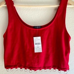 *Price Firm* NWT M Fashion Nova Crop Top